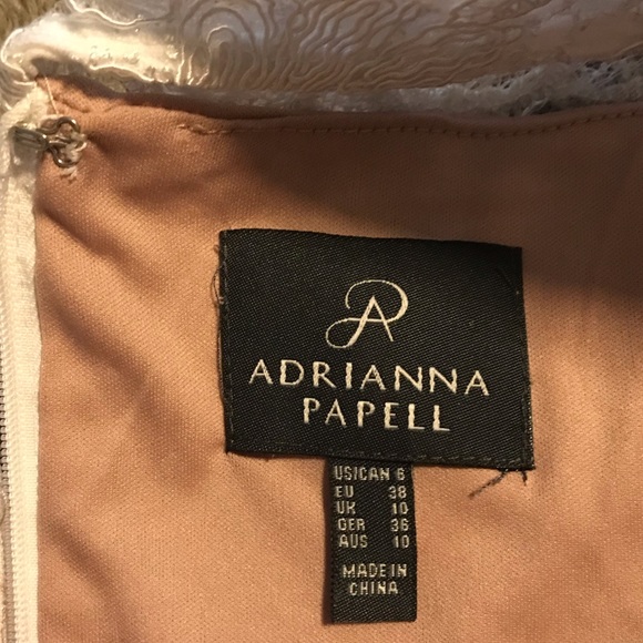 Gorgeous white corded lace sleeveless dress - Picture 7 of 8